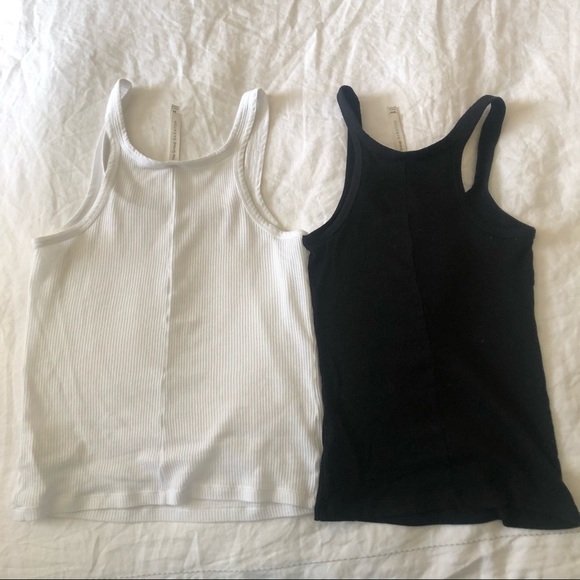 Aritzia The Group by Babaton Denim Forum tank top set - Picture 2 of 6